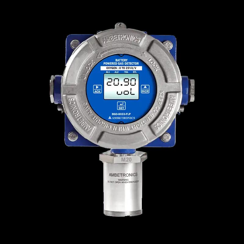 BGD-6033-FLP, Battery Powered Gas Detector